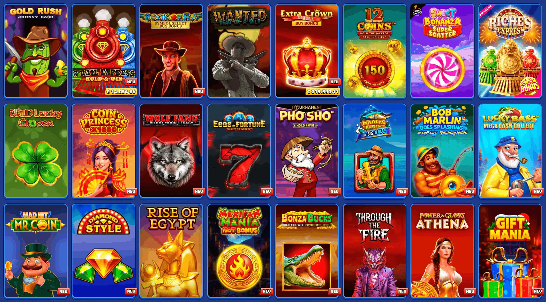 Slots mit der Möglichkeit ein Bonusspiel zu kaufen