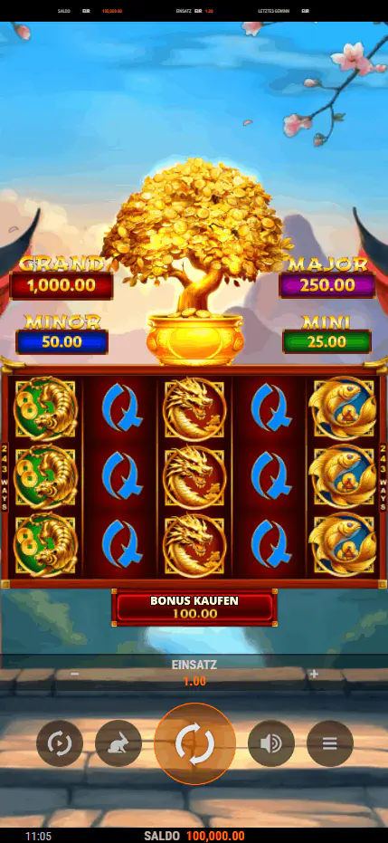 Mobile Version der Pistolo-Slots